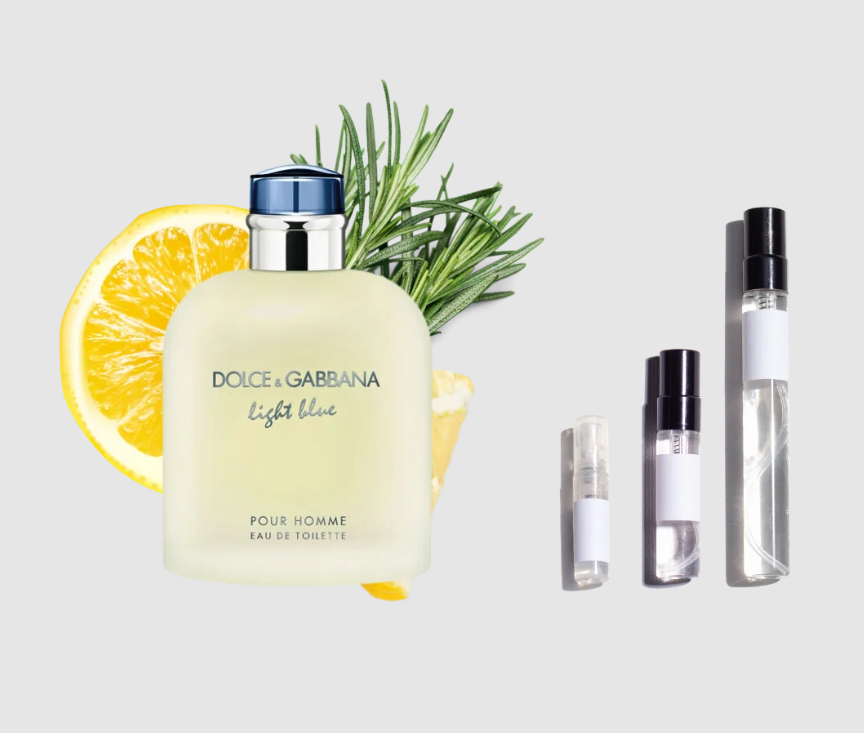 D&G Light blue decant